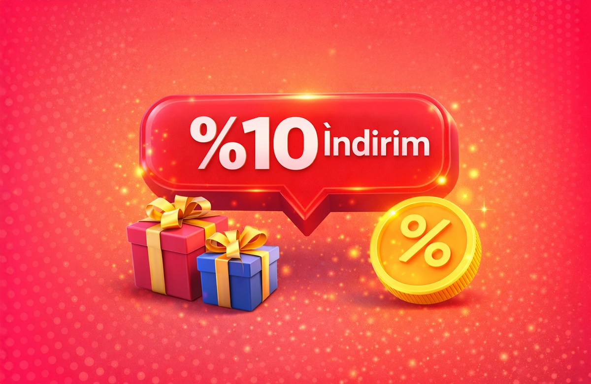 Tüm Sosyal Medya Ürünlerinde %10 İndirim!